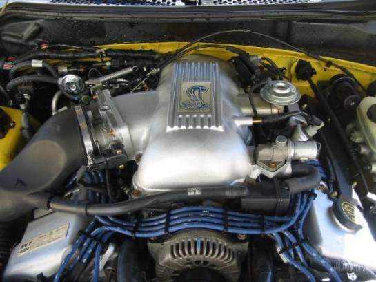 1998 Ford Mustang 4.6L DOHC T-45 - Yellow