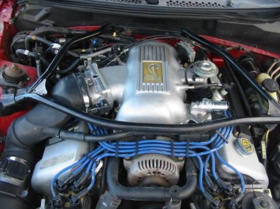 1998 Ford Mustang 4.6L DOHC T-45 - Red