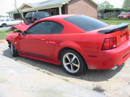 2004 Ford Mustang 4.6 4V AOD-E Automatic- Red