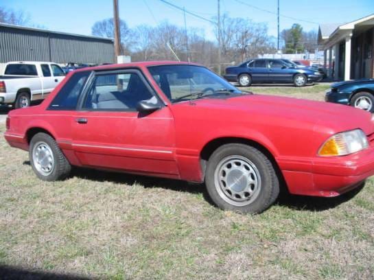 1993 Ford Mustang 4-Cyl 5-Speed - Red