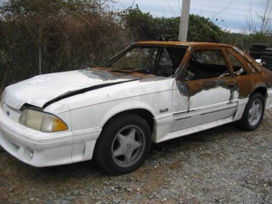 1993 Ford Mustang 5.0 HO T-5 Five Speed - White