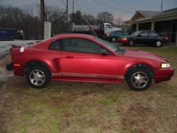 2000 Ford Mustang Coupe 3.8L  AODE Transmission- Red