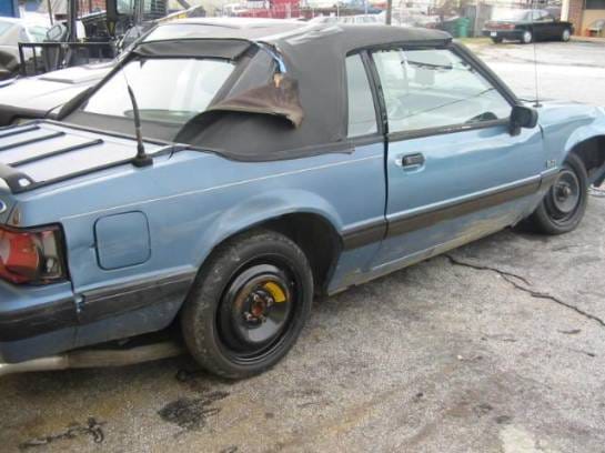 1989 Ford Mustang 5.0 HO Automatic AOD - Blue