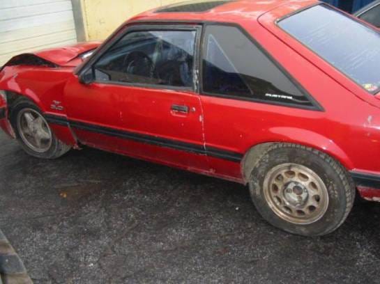 1989 Ford Mustang 5.0 HO 5-Speed T-5 - Red