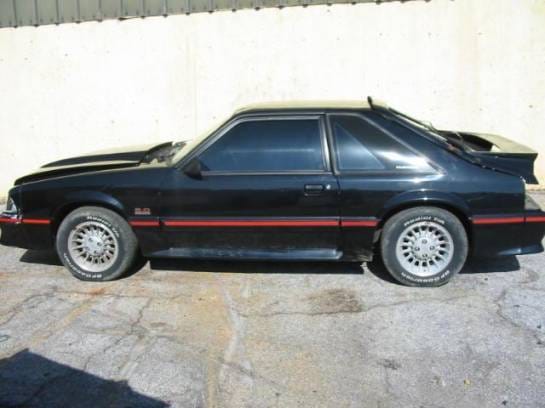 1989 Ford Mustang 5.0 AOD Automatic - Black