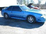 1989 Ford Mustang 5.0 HO T-5 Five Speed - Blue thumbnail 2