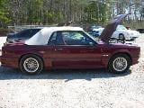 1989 Ford Mustang 5.0 HO AOD Automatic - Burgundy thumbnail 2