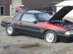 1989 Ford Mustang 5.0 HO T-5 Five Speed - Black