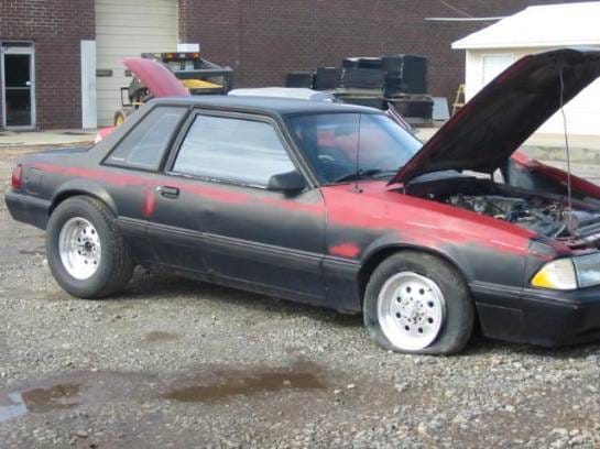 1989 Ford Mustang 5.0 HO T-5 Five Speed - Black