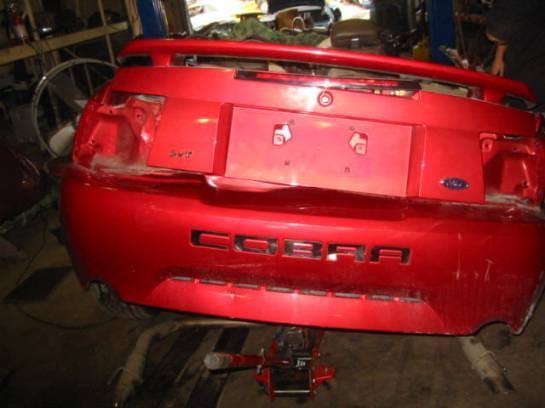 2001 Ford Mustang 4.6L DOHC 3650- Red