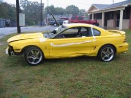 1995 Ford Mustang 5.0 -Cobra Intake 5-Speed - Yellow