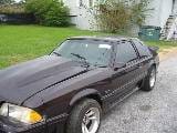 1990 Ford Mustang 5.0L HO Automatic - Purple thumbnail 2