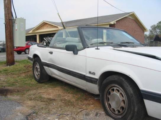 1990 Ford Mustang 5.0 HO Automatic - White