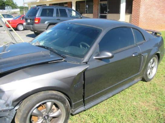 2002 Ford Mustang 4.6L SOHC 3650- Mineral Grey