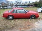1990 Ford Mustang 4-Cyl Automatic - Red thumbnail 2
