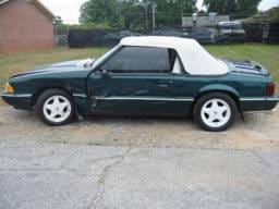 1990 Ford Mustang 5.0 HO T-5 Five Speed - Green