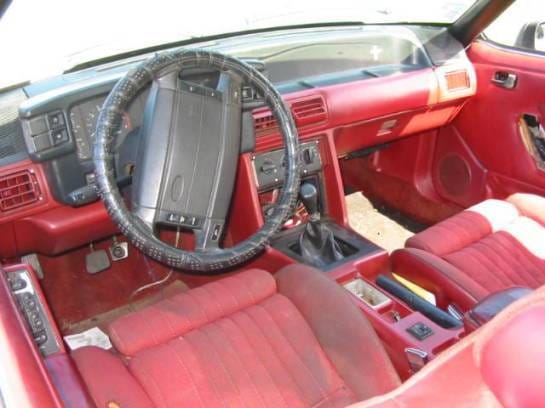 1990 Ford Mustang 5.0 HO T-5 Five Speed - White thumbnail 3
