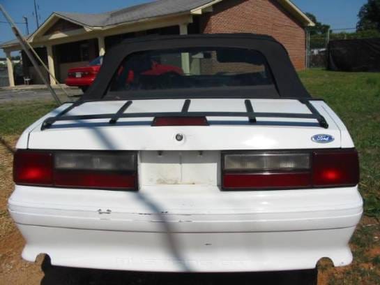 1990 Ford Mustang 5.0 HO T-5 Five Speed - White thumbnail 5
