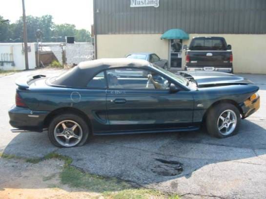 1995 Ford Mustang 5.0 AOD E Automatic - Green thumbnail 2