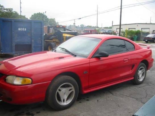 1995 Ford Mustang 5.0 AODE Automatic - Red