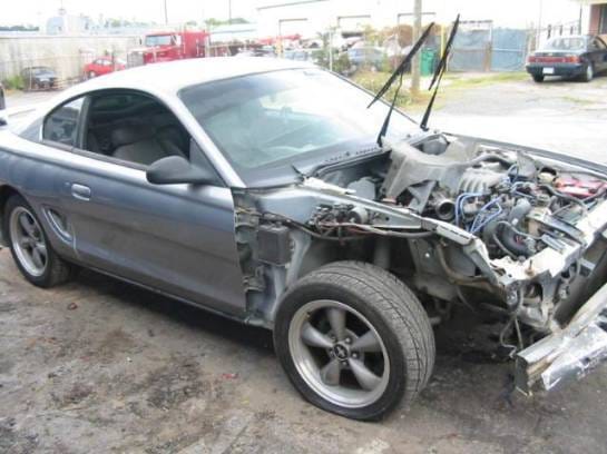 1995 Ford Mustang 5.0 T-5 Five Speed - Silver thumbnail 2