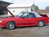 1990 Ford Mustang 5.0 HO T-5 Five Speed - Red thumbnail 2