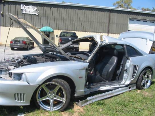 2003 Ford Mustang 4.6supercharged! 5-Speed- Silver
