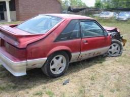 1991 Ford Mustang 5.0 HO Automatic - Red
