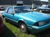 1991 Ford Mustang 4-Cyl Automatic - Blue thumbnail 2