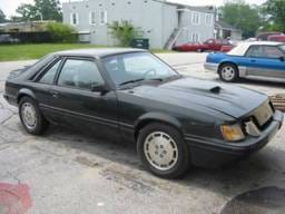83-86 Ford Mustang SVO 2.3 Manual - Black