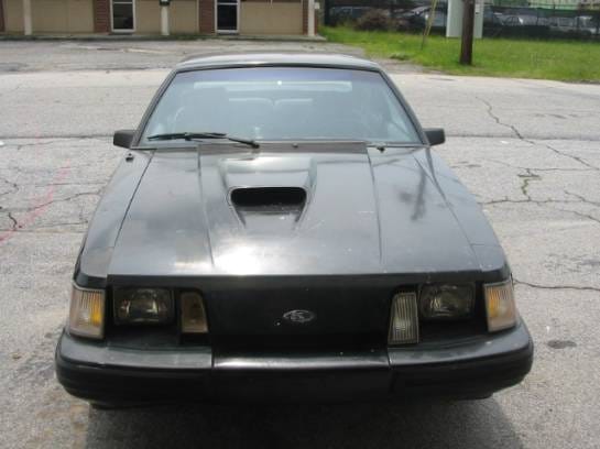 83-86 Ford Mustang SVO 2.3 Manual - Black thumbnail 3