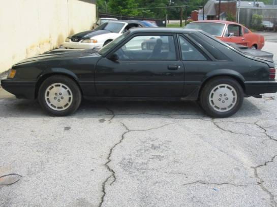 83-86 Ford Mustang SVO 2.3 Manual - Black thumbnail 5
