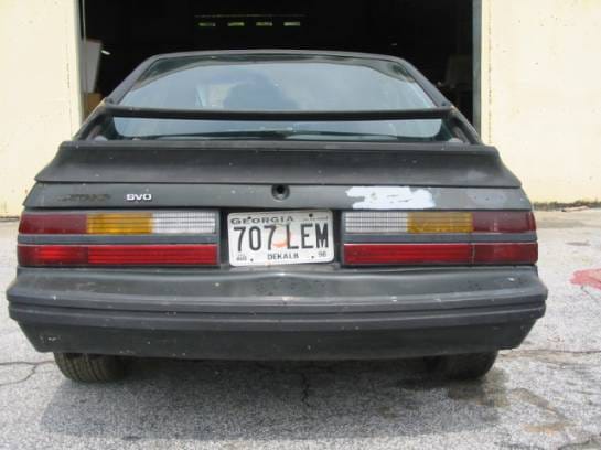 83-86 Ford Mustang SVO 2.3 Manual - Black thumbnail 6