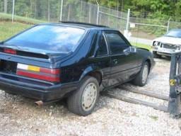 87-93 Ford Mustang Hatchback 2.3 Manual - Black