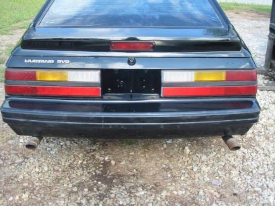 87-93 Ford Mustang Hatchback 2.3 Manual - Black thumbnail 5