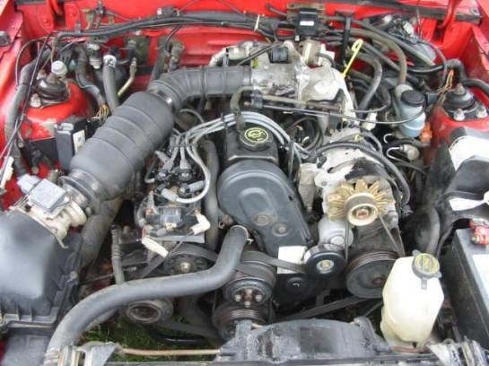 87-93 Ford Mustang Convertible 2.3 Automatic - Red thumbnail 4