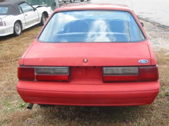 87-93 Ford Mustang Coupe 2.3 Automatic - Red thumbnail 5