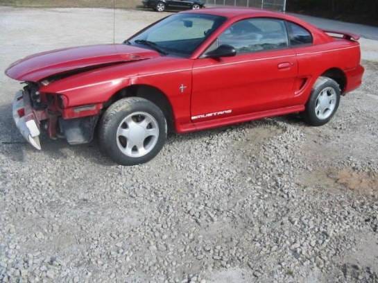 94-98 Ford Mustang Coupe 3.8 Automatic - Red