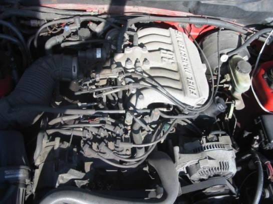 94-98 Ford Mustang Coupe 3.8 Automatic - Red thumbnail 4