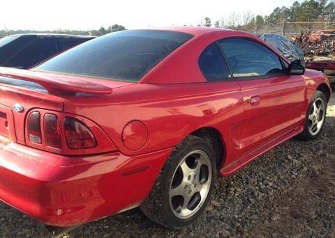 94-98 Ford Mustang Coupe 4.6 Manual - Red thumbnail 3
