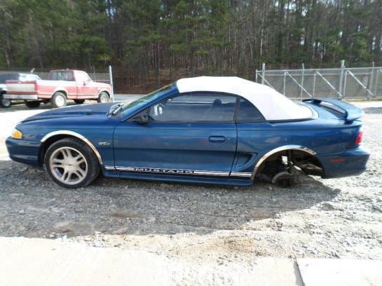 94-98 Ford Mustang Convertible 4.6 Automatic - Blue