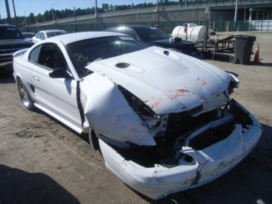 94-98 Ford Mustang Coupe 4.6 Manual - White thumbnail 4