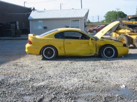 94-98 Ford Mustang Coupe 4.6 Manual - Yellow thumbnail 3