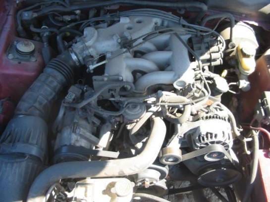 99-04 Ford Mustang Convertible 3.8 Automatic - Red thumbnail 3