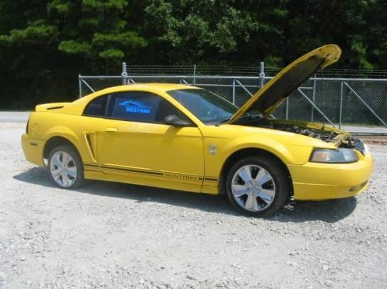 99-04 Ford Mustang Coupe 3.8 Manual - Yellow thumbnail 2