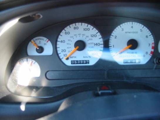 94-98 Ford Mustang Coupe 4.6 Manual - Red thumbnail 3