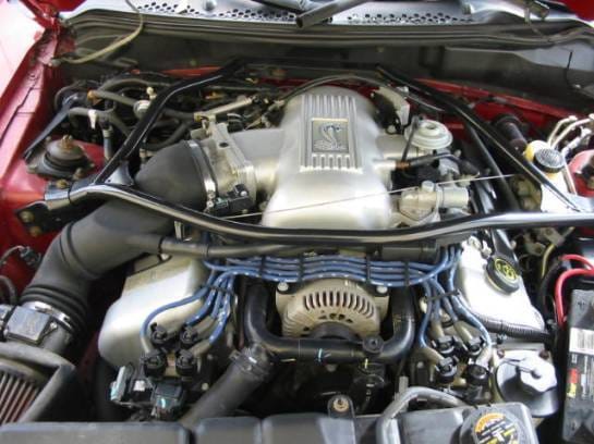 94-98 Ford Mustang Coupe 4.6 Manual - Red thumbnail 5