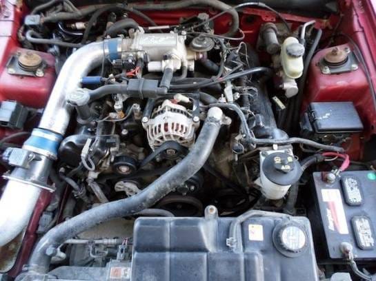 99-04 Ford Mustang Coupe 4.6 Automatic - Red thumbnail 3