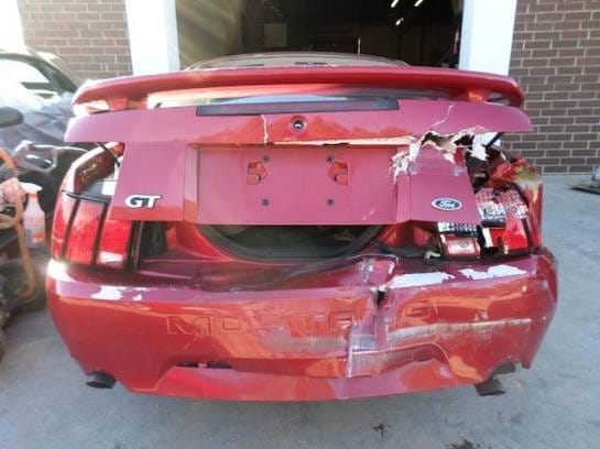 99-04 Ford Mustang Coupe 4.6 Automatic - Red thumbnail 5