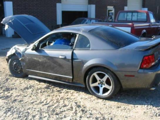 2003 Ford Mustang Coupe 4.6 Manual - Gray thumbnail 2